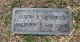 Joseph Peter Smithwick - footstone